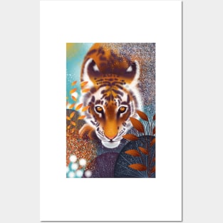 Wild Tiger Posters and Art